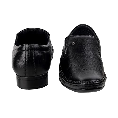 Image of Metro Men's Faux Leather Formal Stylish Moccasin Loafer Shoes