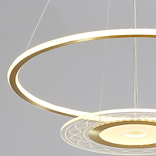 Lustre à Led à intensité variable avec télécommande pour chambre