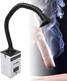 Piefeak Portable Solder Fume Extractor - Efficient Smoke Absorber for Soldering & Welding, Powerful Exhaust Fan for Removing Toxic Fumes and Protecting Your Health.