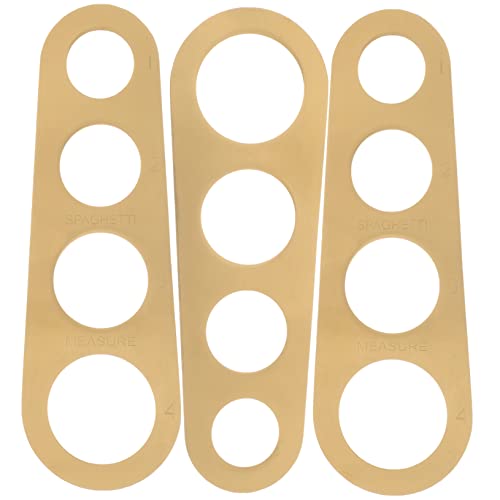 TOPBATHY Medidor De Espaguetis De 4 Agujeros Herramienta Para Pasta Medida Precisa y Fácil