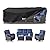 LSongSKY Outdoor Furniture Covers Waterproof,600D Heavy Duty Patio Cover for 6/7/8 PCS Sets Sectional Sofa Couch Dining Rocking Swivel Chairs Ottomans Coffee Table,111L x 74W x 28H inch Black