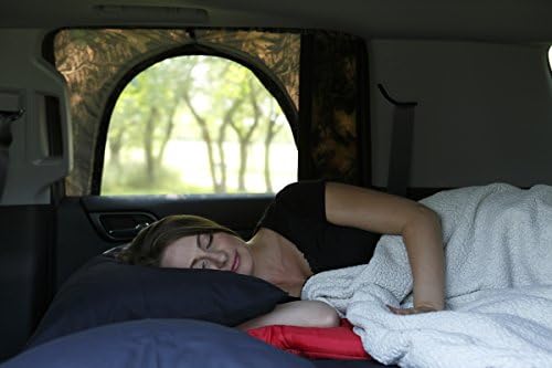 Roadie- The OVERNIGHTER™ SUV Window Tent with Bug Screen and Retractable Awning. Great for Camping in an SUV. (Patented) 5