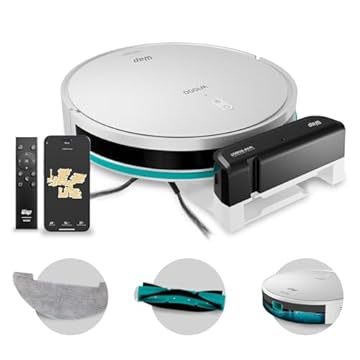 WAP Aspirador de Pó Robô ROBOT W1000, Automático, 350ml, Compatível com Assistentes de Voz e Mapeamento, 36W Bivolt