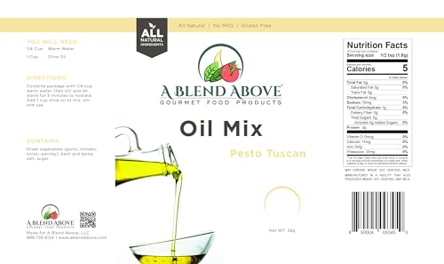 Mezcla aceite de oliva Pesto Tuscan 3 unidades miniatura 2