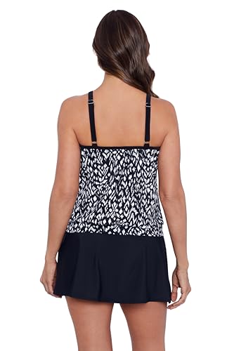 Women's High Neck Blouson Swim Top3
