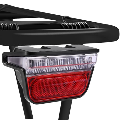 Zaisport Flash Ebike Taillight 220° Wide Visibility, Fits for Rack