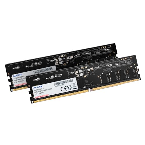 Image of ADATA Premier 8GB 5600MHz U-DIMM DDR5 Desktop Memory, Single RAM Module, Supports Intel & AMD CPU, Intel XMP & AMD Expo, Built in PMIC, On Die ECC, Low Voltage, More Bandwidth - AD5U56008G-S