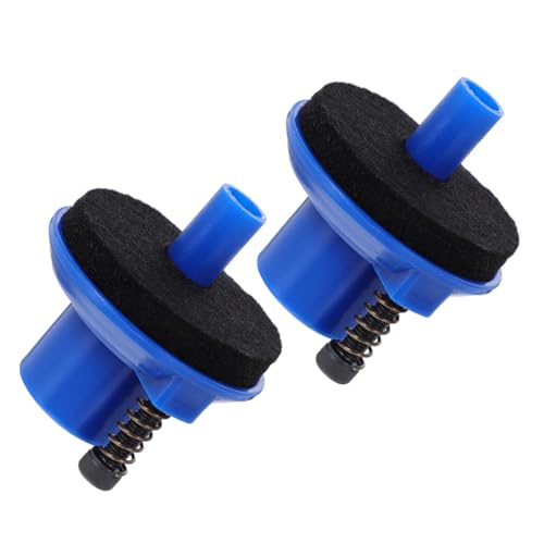 ERINGOGO 2pcs Hi-hat Accessories Drum Accessories Drums Cymbals Felts Practice Pad Cymbal Stand Sleeves Drum Pad Cushion Along with Cymbal Clutch Pad Drum Parts Drum Hardware Plastic Blue