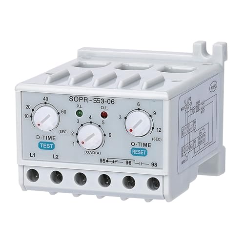 Relais de surcharge thermique SOPR-SS3-440 ajustement précis 10 à 120A pour moteur