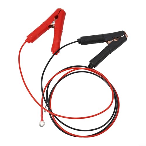 Cable de cobre para pinzas de cocodrilo que proporciona una fuente de alimentación fiable a dispositivos automotrices (1 m)