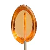 Melville Candy Hard Candy Orange Blossom Honey Spoons Lollipop On Wooden Ball Sticks, 5 Count Bag