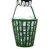 Générique Seau À Balles De Golf   Conteneur Robust Toutes Saisons | Conteneur De Stockage pour 50 Balles De Golf,pour Les Golfeurs Hommes À Domicile Au Bureau sur Le Practice Au Club Et