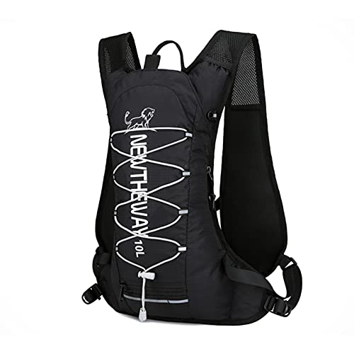 Mochila de hidratación Ultraligera Que Incluye Red para Casco, cinturón de Cadera Ajustable y Correa de Hombro, Adecuada para Correr, Senderismo, Ciclismo, esquí de Fondo, Mochila para hidratación Cover