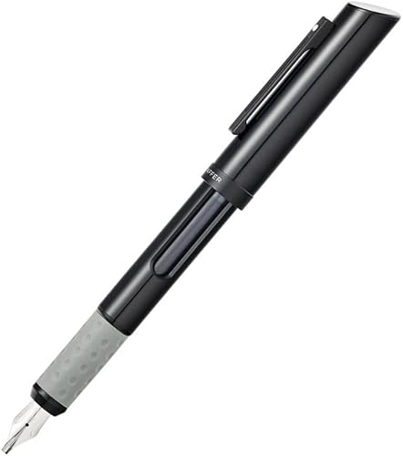 Miniatura 3 de Sheaffer 93400 Pluma estilográfica de caligrafía (fina) negra con ribete negro