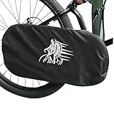 Fahrradkettenschutzabdeckung - Wasserdichte Fahrradkettenabdeckung Mit Reflektierendem Logo, Rennradkettenschutz | Outdoor -Radsport -Accessoire Für Mountainbikes, Einfach Gebrauchte Kettenschutz Für