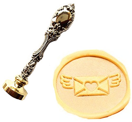 MNYR Vintage Love Heart letter Wings Wax Seal Stamp Luxury Bronze Metal Peacock Decorative Wedding Invitations Gift Card Paper Stationary Envelope Seals Custom Logo Monogram Wax Seal Sealing Stamp Set MNYR Vintage Love Heart letter Wings Wax Seal Stamp Luxury Bronze Metal Peacock Decorative Wedding Invitations Gift Card Paper Stationary Envelope Seals Custom Logo Monogram Wax Seal Sealing Stamp Set