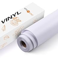 EASY TO CUT & TRANSFER：The adhesive vinyl is a good cutting application characteristics,so you can cut and weed easily through the designs just right.Our permanent adhesive vinyl sheets can compatible with most cutting machines.the adhesive vinyl is ...