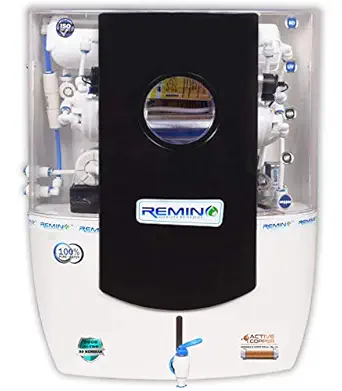 Remino RO Water Purifier with Bio Copper Filter Technology, 12 Liter Storage Tank with UV, UF, TDS Adjuster, Fully Automatic Function