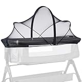 Large application : Moustiquaire berceau bebeconvient à une utilisation dans une variété d'environnements, y compris la maison, les voyages ou l'utilisation en extérieur, la housse peut être facilement ajustée pour fournir une couverture sécurisée, adaptée à la plupart des berceaux, berceaux et lits pour tout-petits, offrant une fonctionnalité fiable où que vous soyez.