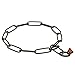 Herm Sprenger Black Stainless Steel Chain Collar for German Shepherd with Long Links - 3 mm x 21 Inches