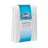 Duck Brand 285343 Clorox Cushioned Shower Mat, 21 x 21 Inches, White
