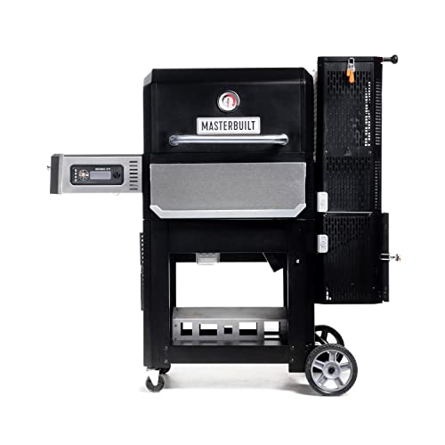 MasterBuilt Gravity Series 800 Holzkohlegrill, Schwarz