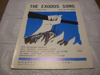 Sheet music THE EXODUS SONG ERNEST GOLD 1961 SHEET MUSIC FOLDER 537 Book