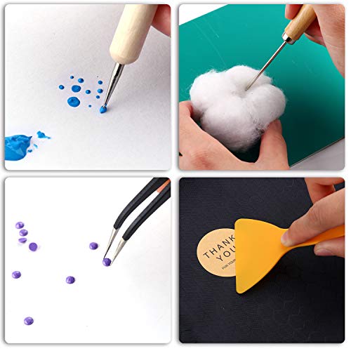 28 PCS Precision Craft Tools Set Vinyl Weeding Tools Kit for Weeding Vinyl, DIY Art Work Cutting, Hobby, Scrapbook - Image 5