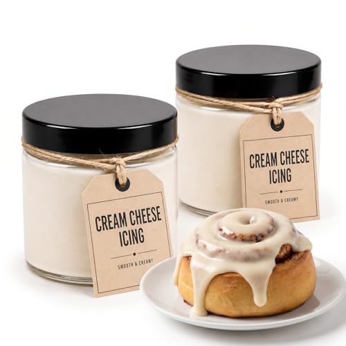 Jimmy the Baker Cream Cheese Icing 2-Pack for Cakes & Rolls