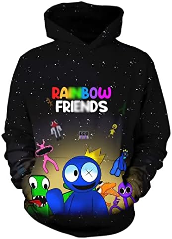 Boys Girls Hoodies Kids Game Sweatshirt 3D Printing Graphics Pullover Fashion Unisex Casual Long Sleeves Hoodies Gift 5-S