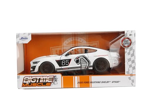 Jada Bigtime Muscle 1:24 Ford Mustang Shelby GT500 2020 miniatura 6