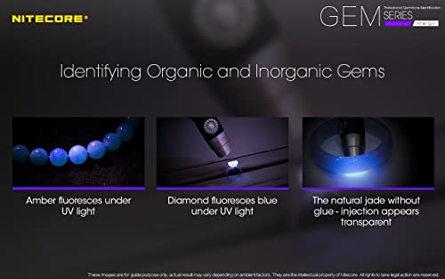 Nitecore GEM10UV 800 lumens pour spéléologie et détection - 3