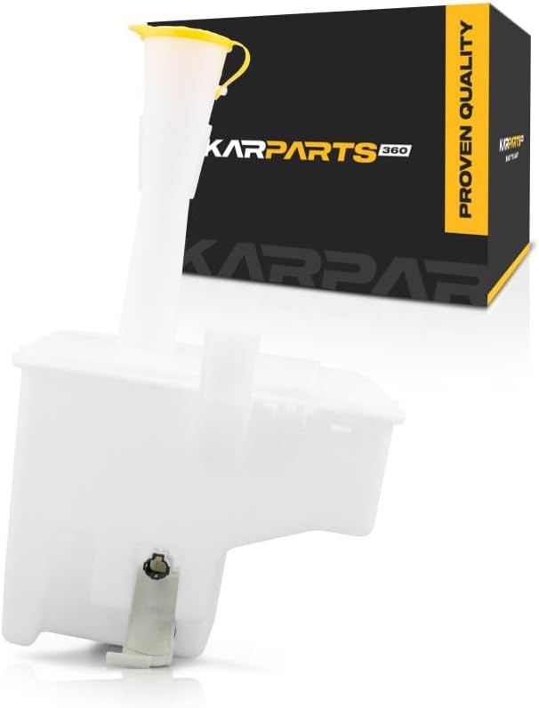 For Nissan Sentra Windshield Washer Reservoir 2000-2006 | w/Pump and Cap | Fluid Level Sensor Port | NI1288106 | 28910ZG00B