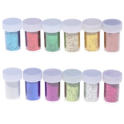 DOITOOL Pintura De Lentejuelas Polvo Para Manualidades Infantiles Gránulos Para Actividades y Decorativas