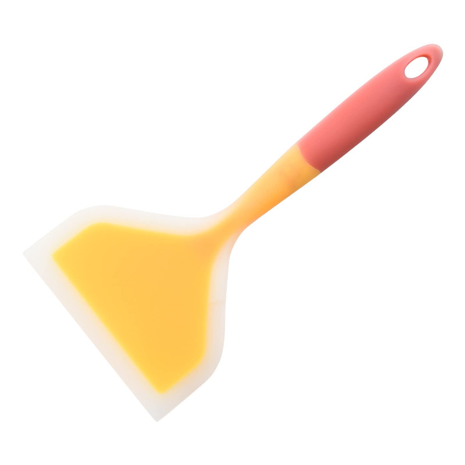 Ustensiles de cuisine silicone : spatule à pizza et œufs pour poêle antiadhésive