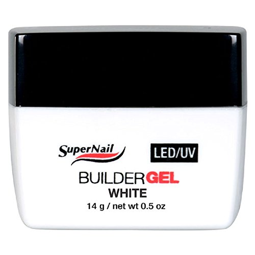 Supernail UV/LED builder gel, bianco, 14 G