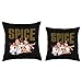 Official Spice Girls Couch Photo Throw Pillow