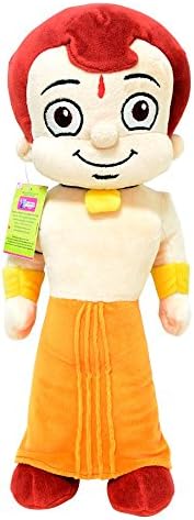 Chhota Bheem Plush Toy, (40Cm) Yellow/Orange