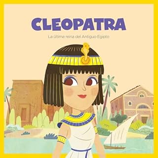Diseño de la portada del título Cleopatra - La &uacute;ltima reina del Antiguo Egipto