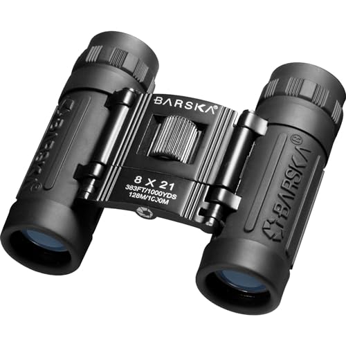 BARSKA Binóculo compacto Lucid 8x21 (preto)