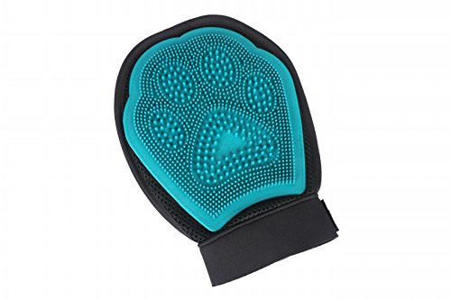 Pet Removing Dead Hair and Massage,Bath Brush Glove for Short Hair&Long Hair Dog, Cat& Horse Thanksgiving Gift