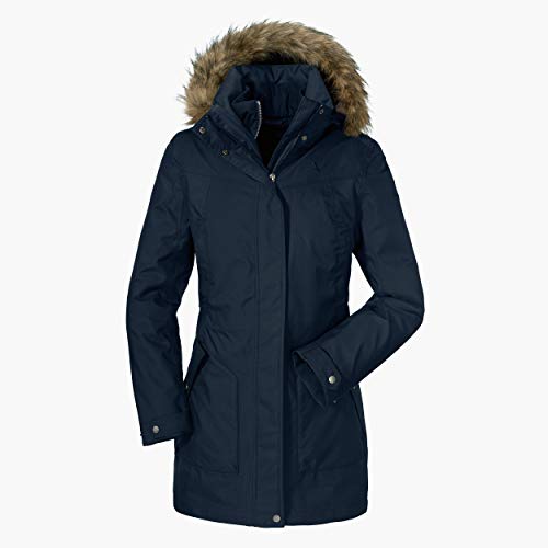Preisvergleich Produktbild Schöffel 3in1 Jacket Genova2, wasserdichte Winterjacke mit herausnehmbarer Inzip Innenjacke, atmungsaktive Regenjacke mit 2-Wege-Stretch Damen, sky captain, 44
