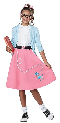 California Costumes, 50'S Poodle Skirt, Child S/M