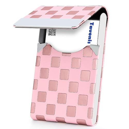 Tavonis Business Card Holder，Men and Women Business Card Holder Case