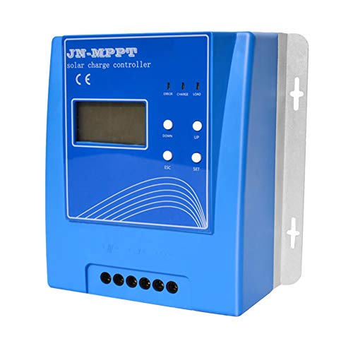 Hybrid-Wind-Solar-Controller MPPT Solarladeregler 12 V / 24 V / 48 V Auto 10A-40A Solarpanel Batterie Regler mit Max150V PV eingang LCD Display Hohe Leistung und stabile Spankontrolle ( Color : 30A ) Cover