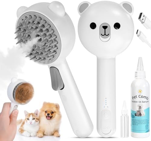 Pet Spray Brush for Cats & Dogs — lifestyle photo