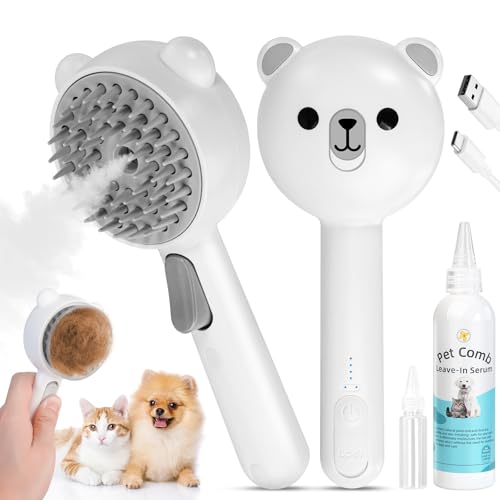 4 in 1 Pet Steam Brush