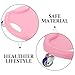 OSOLADY Pink Silent Abdominal Fitness Disc with Roller Multi-functional Core Strengthening Training Board for Full-body Workouts Compact and Clean Sliders Suitable for All Ages and Fitness