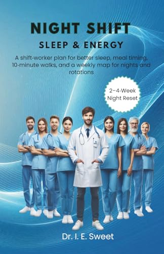 Night Shift Sleep & Energy: A shift-worker plan for better sleep, meal timing, 10-minute walks, and a weekly map for nights and rotations (Health Shift Guides)