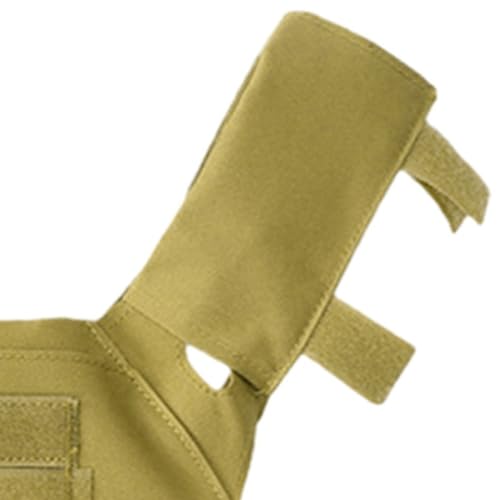 Chaleco de placa MOLLE ajustable con camuflaje para evitar la fatiga en combate 4